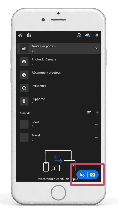 Importez vos photos sur Lightroom Instagram