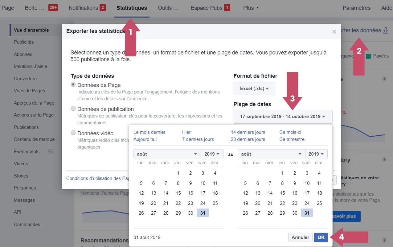 Mesurez la portée précise de votre page avec audience insights facebook