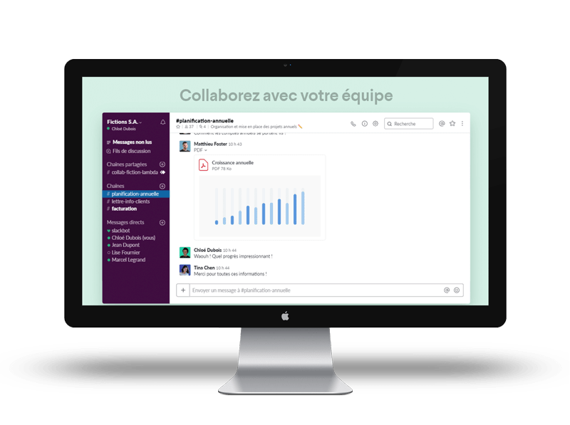 Slack est l'une des application d'organisation de travail les plus efficace