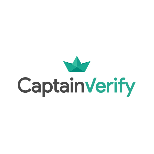 Logo de CaptainVerify t son outil de vérification d'email