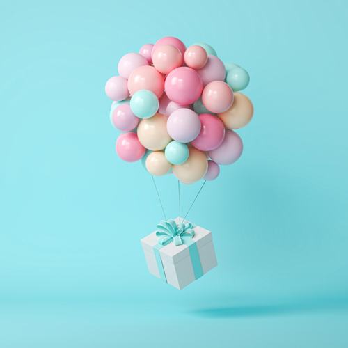 Cadeau à gagner à l'occasion d'un jeu concours lancé par une marque pour la saint valentin